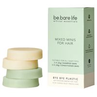 be.bare Mixed Mini Bars for Hair